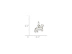 FJC Finejewelers Sterling Silver Dog Charm