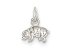 FJC Finejewelers Sterling Silver Pig Charm