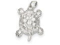 FJC Finejewelers Sterling Silver Turtle Charm