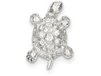FJC Finejewelers Sterling Silver Turtle Charm