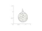 FJC Finejewelers Sterling Silver Sanddollar Charm
