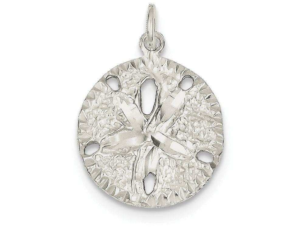 FJC Finejewelers Sterling Silver Sanddollar Charm