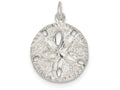 FJC Finejewelers Sterling Silver Sanddollar Charm