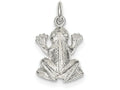 FJC Finejewelers Sterling Silver Frog Charm