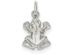 FJC Finejewelers Sterling Silver Frog Charm