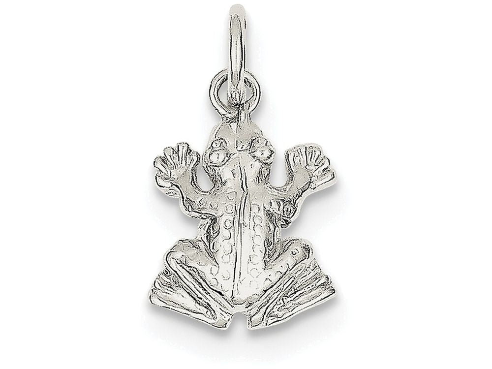 FJC Finejewelers Sterling Silver Frog Charm