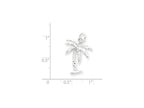FJC Finejewelers Sterling Silver Palm Tree Charm