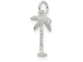 FJC Finejewelers Sterling Silver Palm Tree Charm