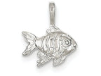 FJC Finejewelers Sterling Silver Fish Charm
