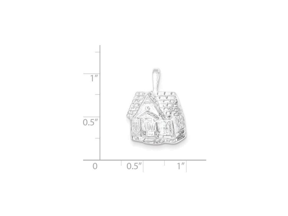 FJC Finejewelers Sterling Silver House Charm