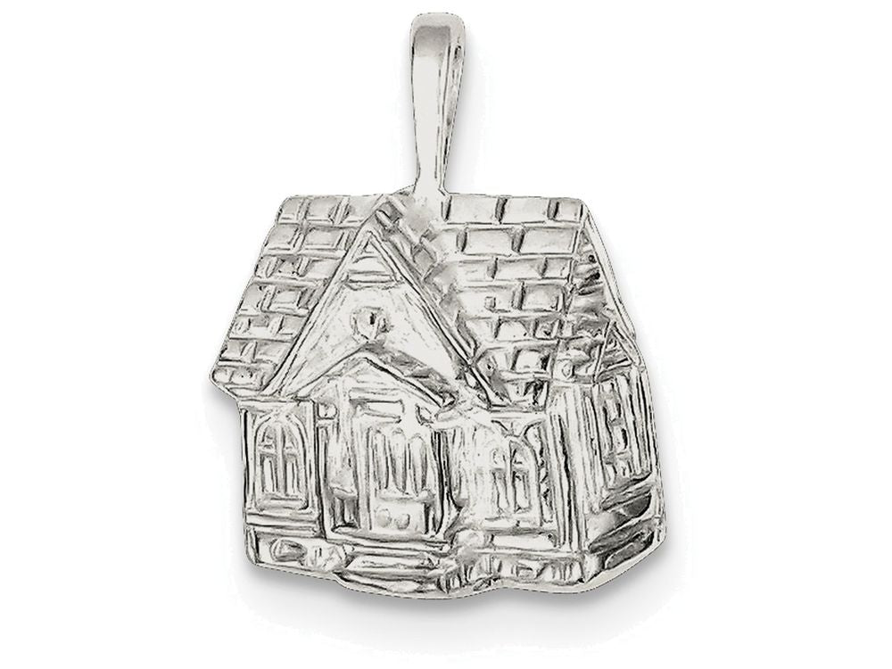 FJC Finejewelers Sterling Silver House Charm