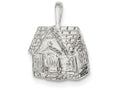 FJC Finejewelers Sterling Silver House Charm