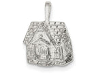 FJC Finejewelers Sterling Silver House Charm