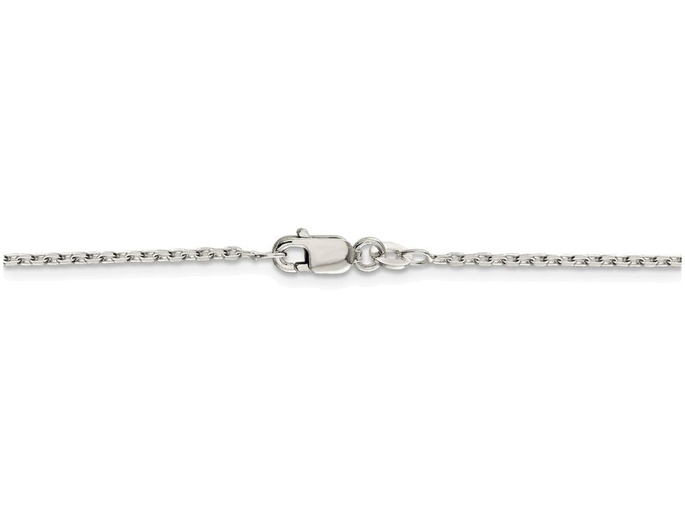 FJC Finejewelers 16 Inch Sterling Silver 1.5mm Cable Chain Necklace