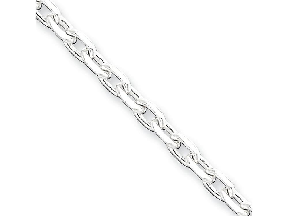 FJC Finejewelers 16 Inch Sterling Silver 3.25mm Cable Chain Necklace