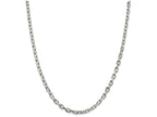 FJC Finejewelers 18 Inch Sterling Silver 4.90mm Cable Chain Necklace