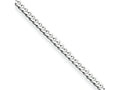FJC Finejewelers 10 Inch Sterling Silver 2mm Curb Chain Ankle Bracelet