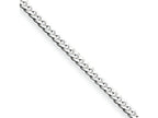 FJC Finejewelers 10 Inch Sterling Silver 2mm Curb Chain Ankle Bracelet