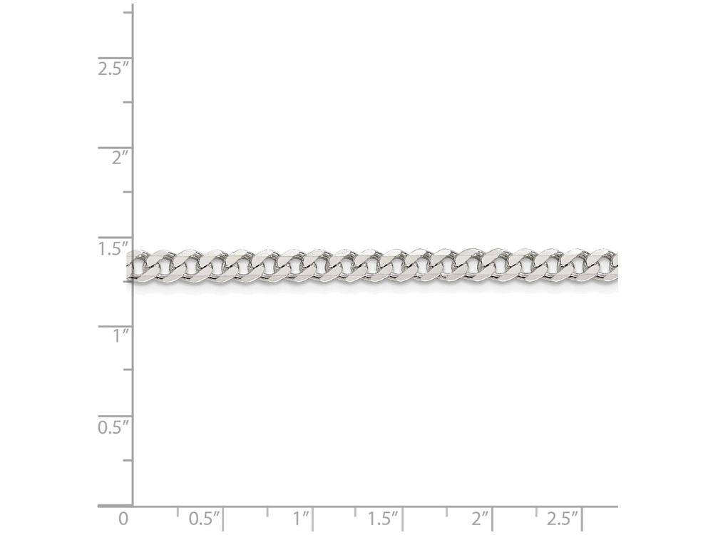 FJC Finejewelers 16 Inch Sterling Silver 4.25mm Curb Chain Necklace
