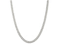 FJC Finejewelers 16 Inch Sterling Silver 6mm Curb Chain Necklace