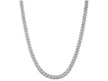 FJC Finejewelers 16 Inch Sterling Silver 7mm Curb Chain Necklace
