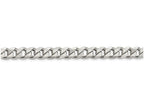 FJC Finejewelers 18 Inch Sterling Silver 8mm Curb Chain Necklace