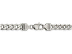 FJC Finejewelers 18 Inch Sterling Silver 8mm Curb Chain Necklace