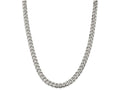FJC Finejewelers 18 Inch Sterling Silver 8mm Curb Chain Necklace
