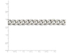 FJC Finejewelers 18 Inch Sterling Silver 9mm Curb Chain Necklace