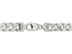 FJC Finejewelers 18 Inch Sterling Silver 11mm Curb Chain Necklace