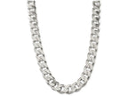 FJC Finejewelers 20 Inch Sterling Silver 16.2mm Curb Chain Necklace