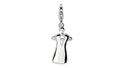 Amore LaVita Sterling Silver Dress on Hanger w/Lobster Clasp Bracelet Charm