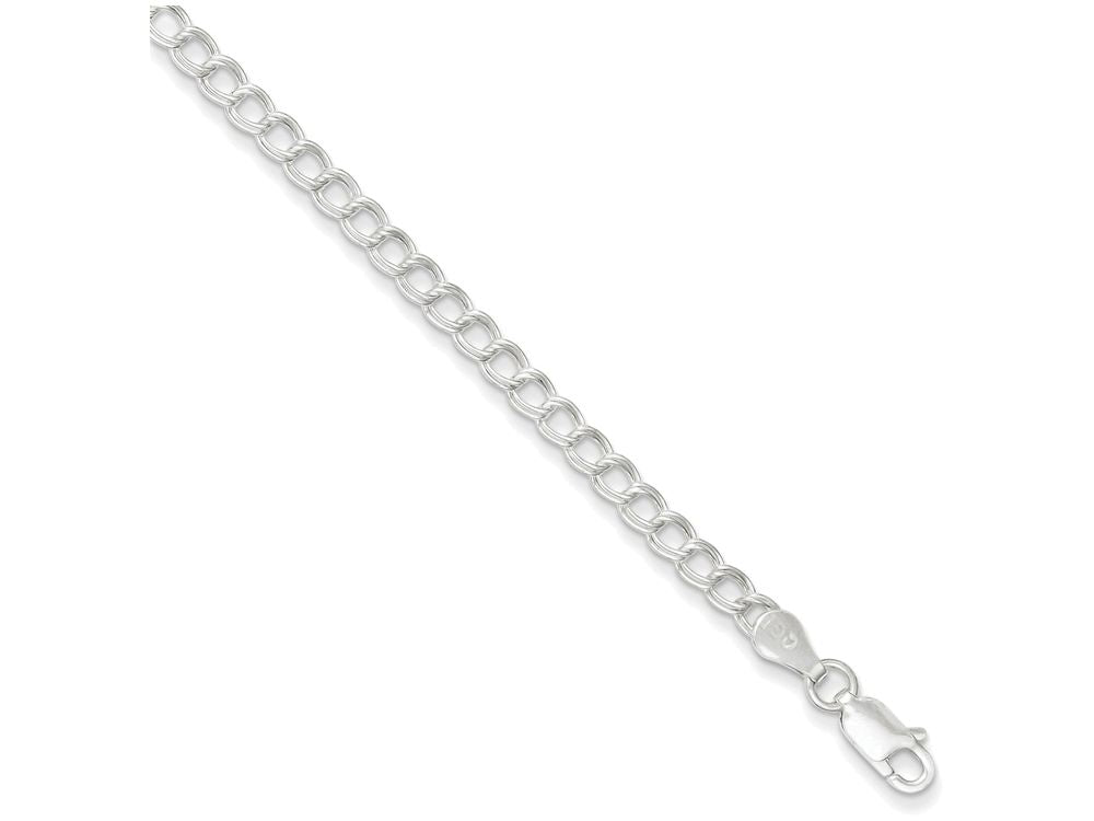 FJC Finejewelers Sterling Silver 7inch Polished Charm Bracelet