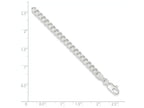 FJC Finejewelers Sterling Silver Double Link Charm Bracelet