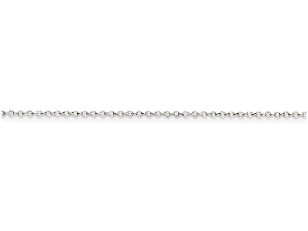 FJC Finejewelers 10 Inch Sterling Silver 1mm Cable Chain Ankle Bracelet