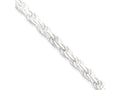 FJC Finejewelers 16 Inch Sterling Silver 3mm bright-cut Rope Chain Necklace