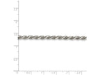 FJC Finejewelers 16 Inch Sterling Silver 3.5mm bright-cut Rope Chain Necklace