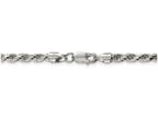 FJC Finejewelers 16 Inch Sterling Silver 3.5mm bright-cut Rope Chain Necklace