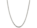 FJC Finejewelers 16 Inch Sterling Silver 3.5mm bright-cut Rope Chain Necklace