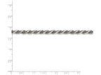 FJC Finejewelers 16 Inch Sterling Silver 4.75mm bright-cut Rope Chain Necklace
