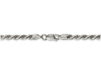 FJC Finejewelers 16 Inch Sterling Silver 4.75mm bright-cut Rope Chain Necklace