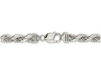 FJC Finejewelers 20 Inch Sterling Silver 6.75mm bright-cut Rope Chain Necklace