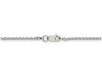FJC Finejewelers 16 Inch Sterling Silver 1.5mm bright-cut Spiga Chain Necklace