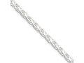 FJC Finejewelers 16 Inch Sterling Silver 2.5mm bright-cut Spiga Chain Necklace
