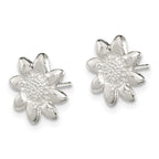 FJC Finejewelers Sterling Silver Flower Mini Earrings