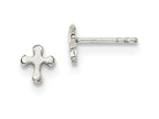 FJC Finejewelers Sterling Silver Cross Earrings