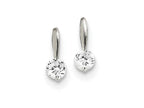 FJC Finejewelers Sterling Silver Cubic Zirconia Earrings