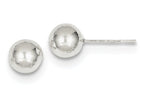 FJC Finejewelers Sterling Silver Polished 7mm Ball Earrings