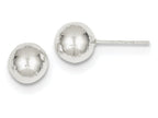 FJC Finejewelers Sterling Silver Polished 8mm Ball Earrings