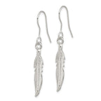 FJC Finejewelers Sterling Silver Feather Earrings